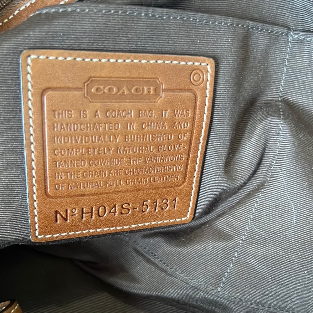 Coach vintage elegant  Tan Leather Handbag - Picture 5 of 10